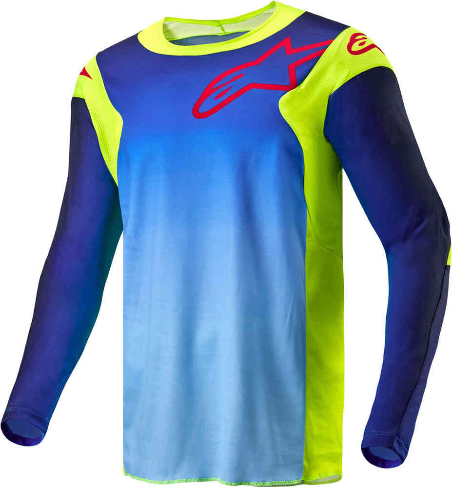 

Джерси Racer Hoen для мотокросса Alpinestars, желтый/синий