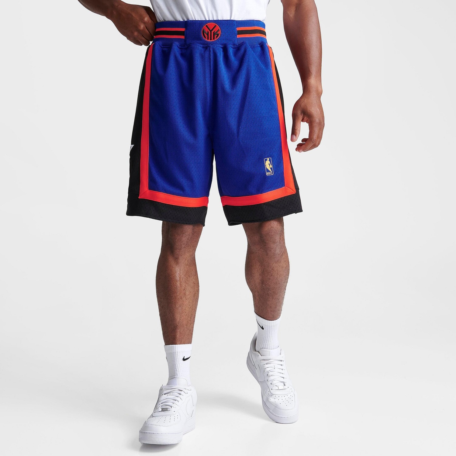 

Мужские выездные баскетбольные шорты Mitchell & Ness New York Knicks НБА 1996-97 гг., черный