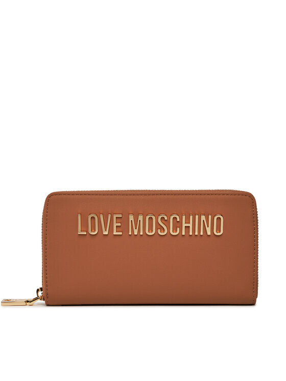 

Большой женский кошелек Love Moschino, коричневый