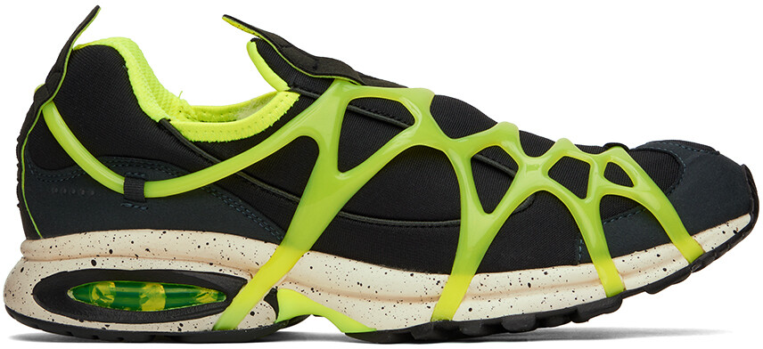 

Черно-зеленые кроссовки Air Kukini Nike