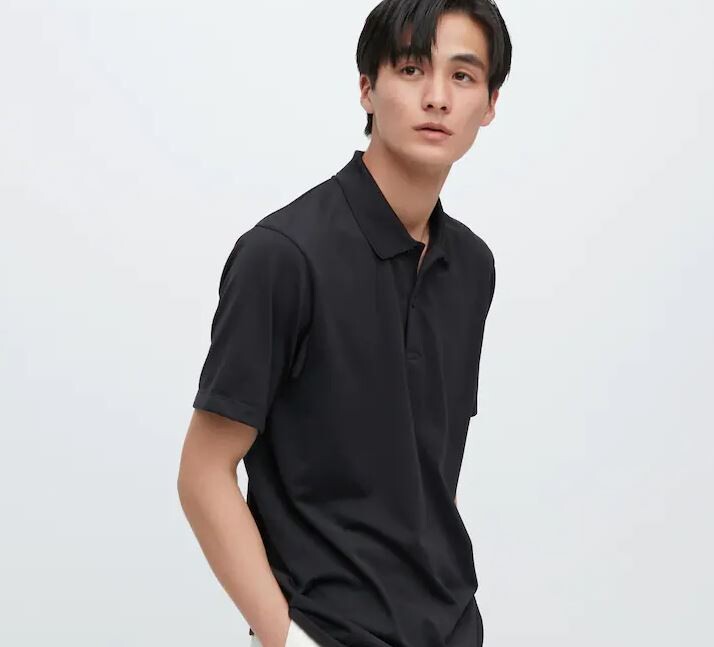 

Футболка Uniqlo Dry-Ex Polo, черный