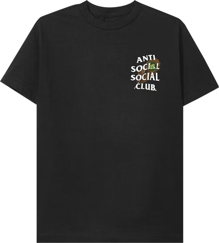 Футболка Anti Social Social Club Birdbath Tee 'Black', черный - фото