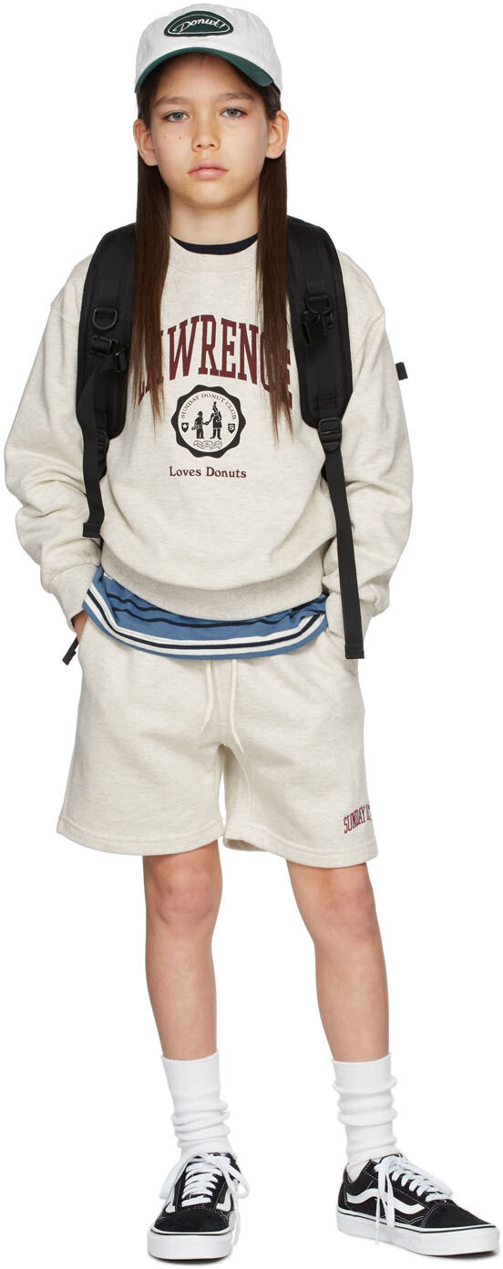 

Детские шорты Off-White с логотипом SUNDAY DONUT CLUB