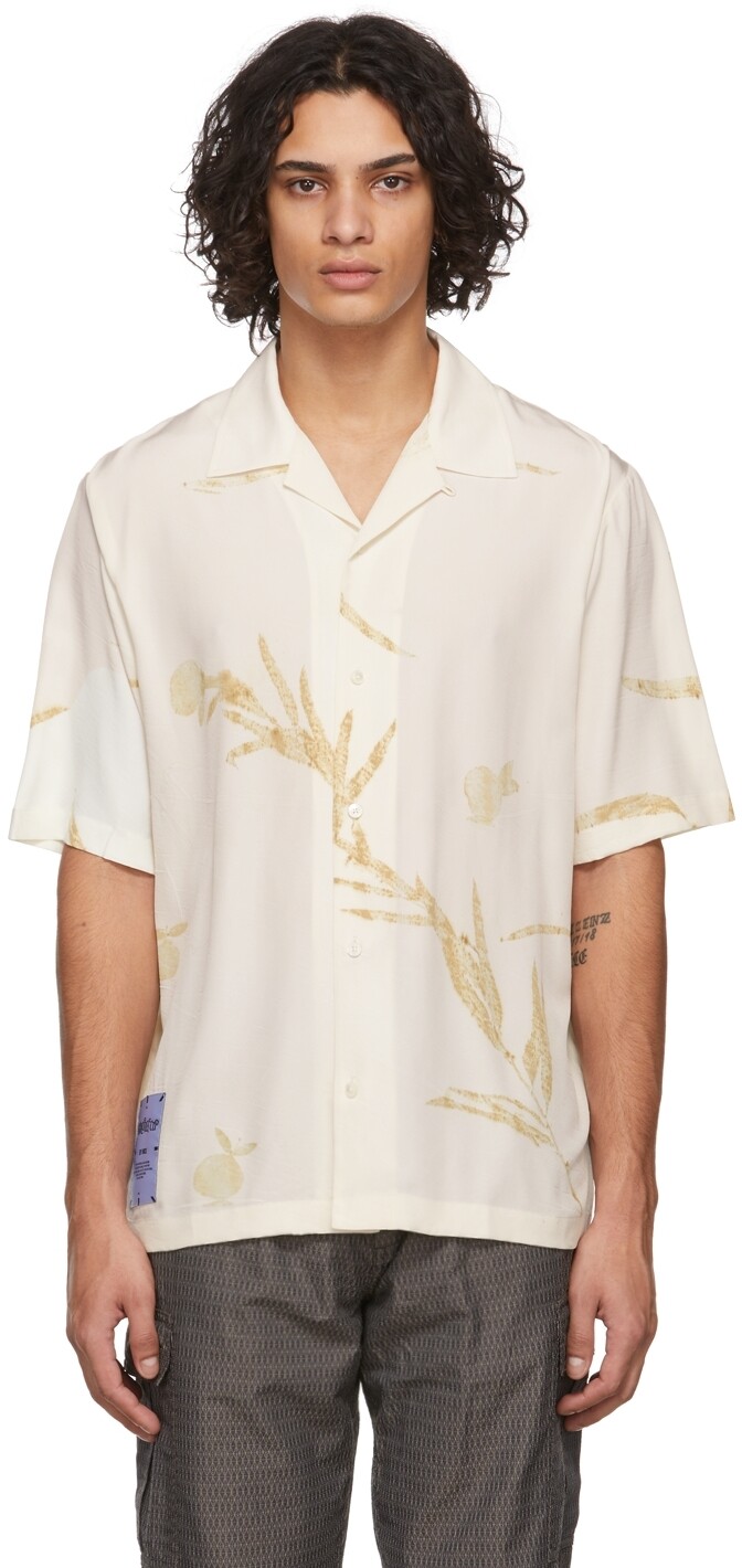 

Повседневная рубашка Off-White Pressed Leaves MCQ
