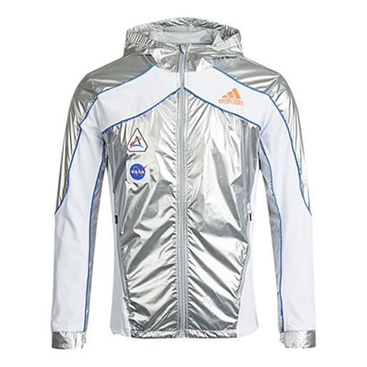 Куртка Adidas Space Jkt W Running Sports Hooded Silver Metallic, Серебряный кроссовки torex running pina w 2fx black