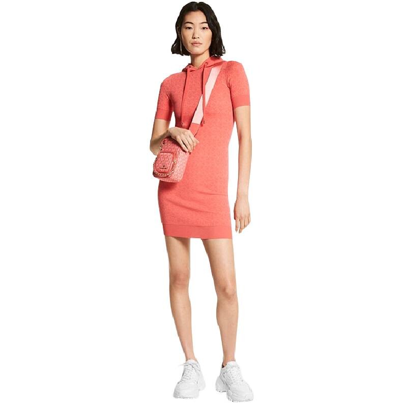 

Платье Michael Michael Kors Logo Jacquard, розовый