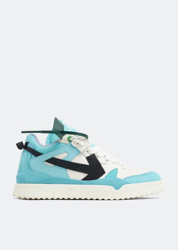 

Кроссовки OFF-WHITE Midtop Sponge sneakers, синий