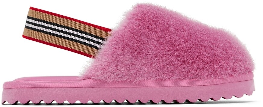 

Детские розовые сандалии Litherton Burberry