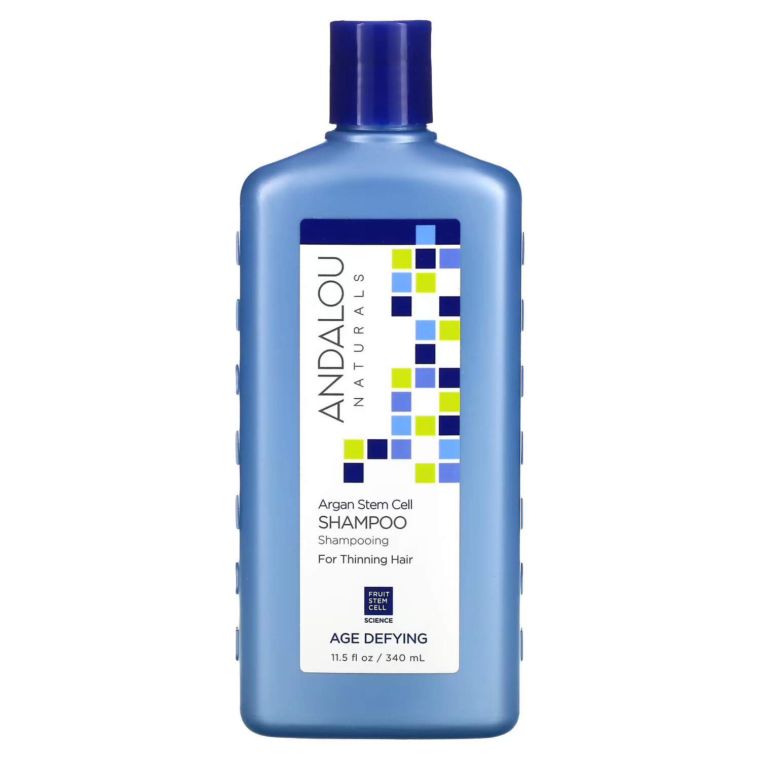 

Andalou Naturals, шампунь, антивозрастной, от выпадения волос, стволовые клетки арганы, 340 мл (11,5 жидк. унций)