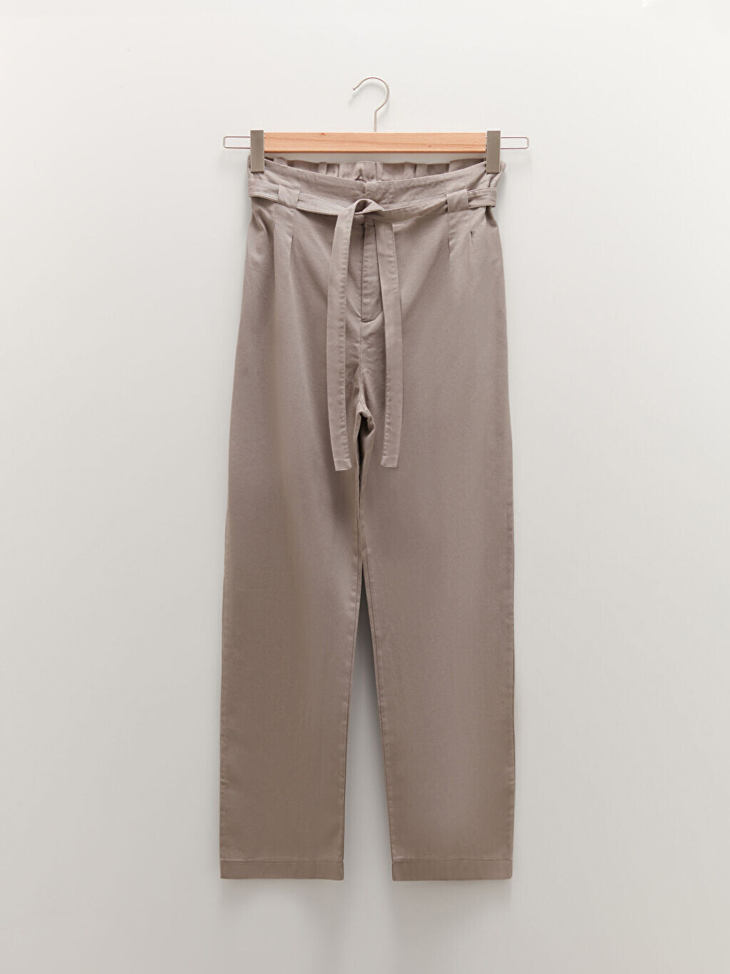 

Женские брюки из хлопка с эластичным поясом LCW Casual