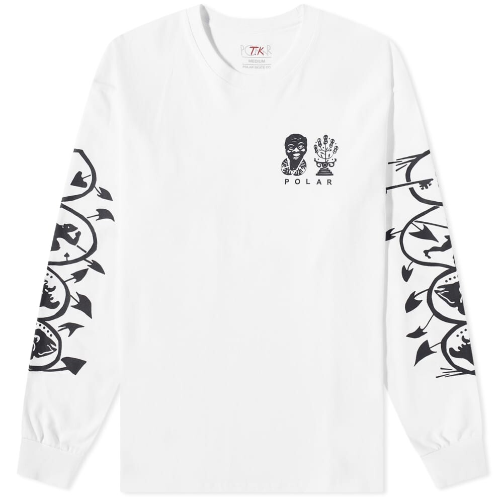 

Футболка Polar Skate Co. Long Sleeve Spiral Tee, Белый