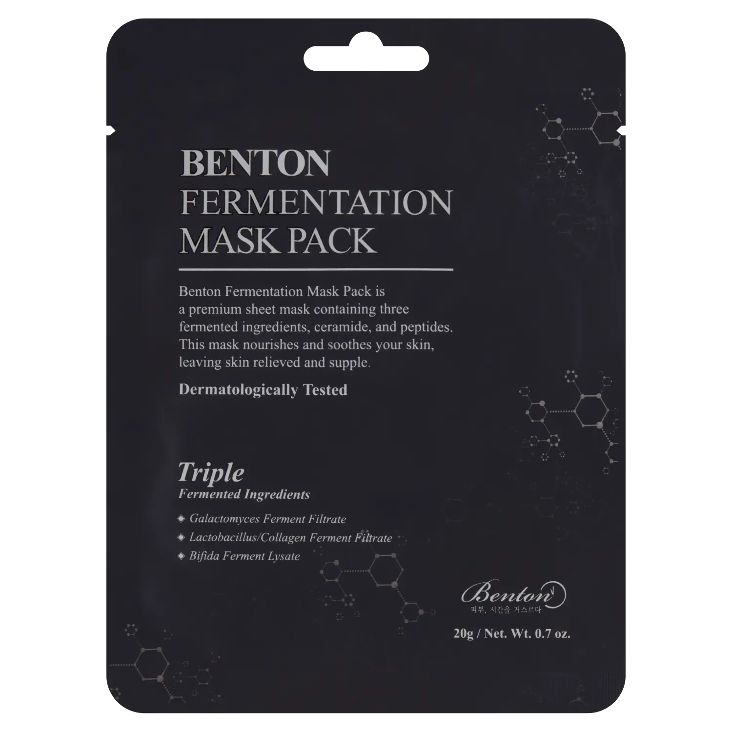 

Benton питательная маска для лица, 23 г