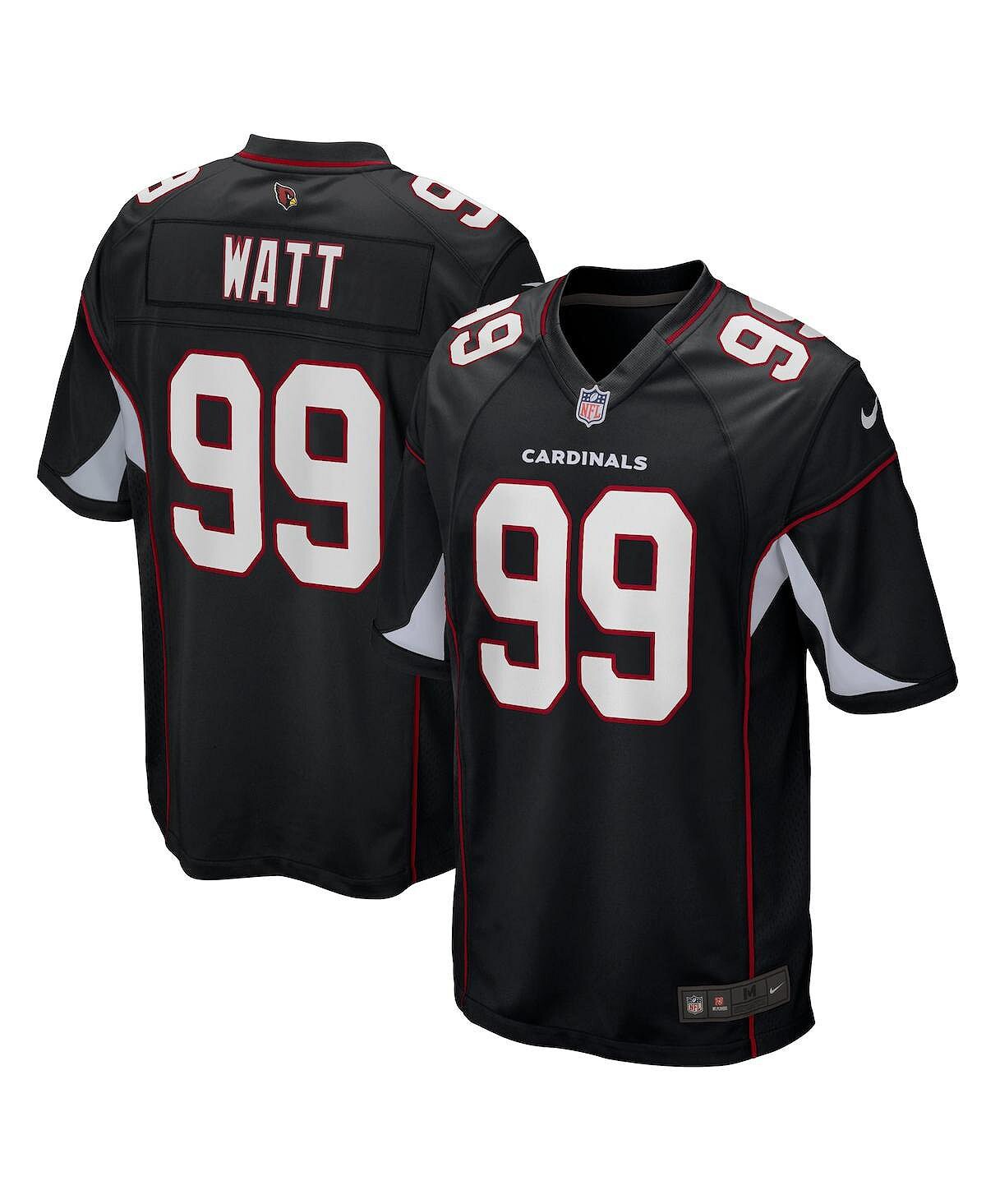 

Футболка Nike J.Watt Arizona Cardinals Alternate Game, черный