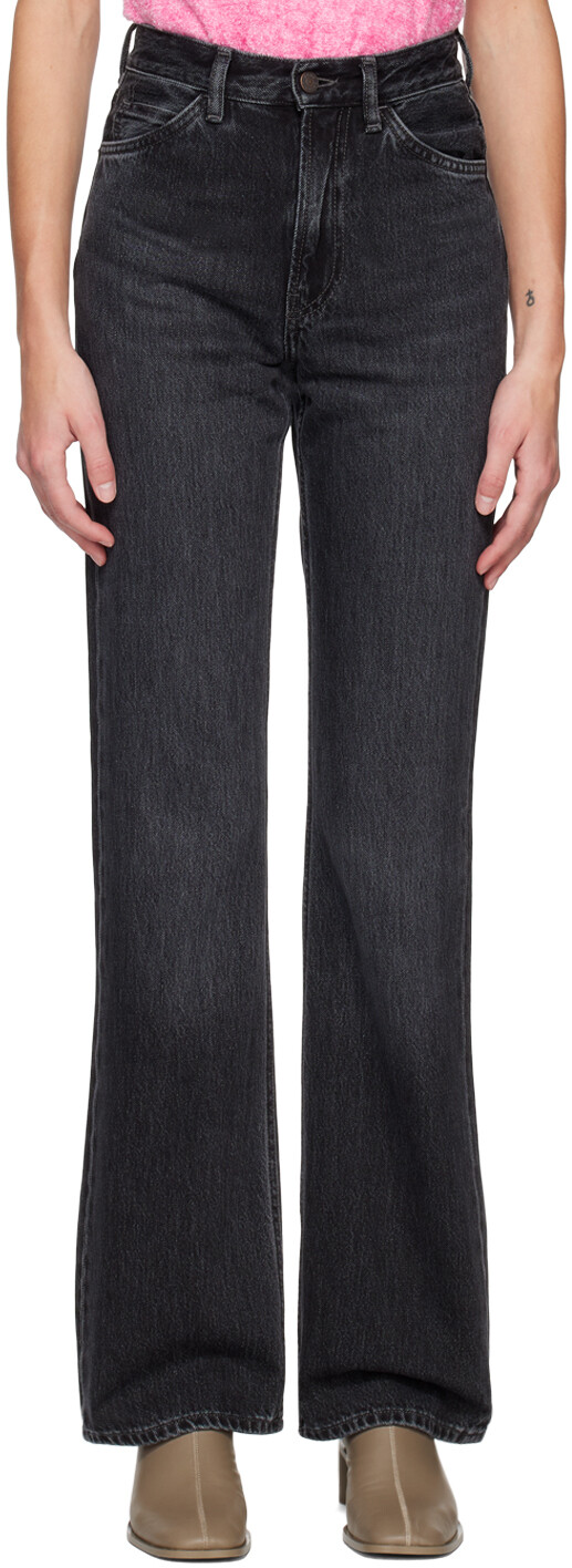 

Черные джинсы прямого кроя 1977 года Acne Studios