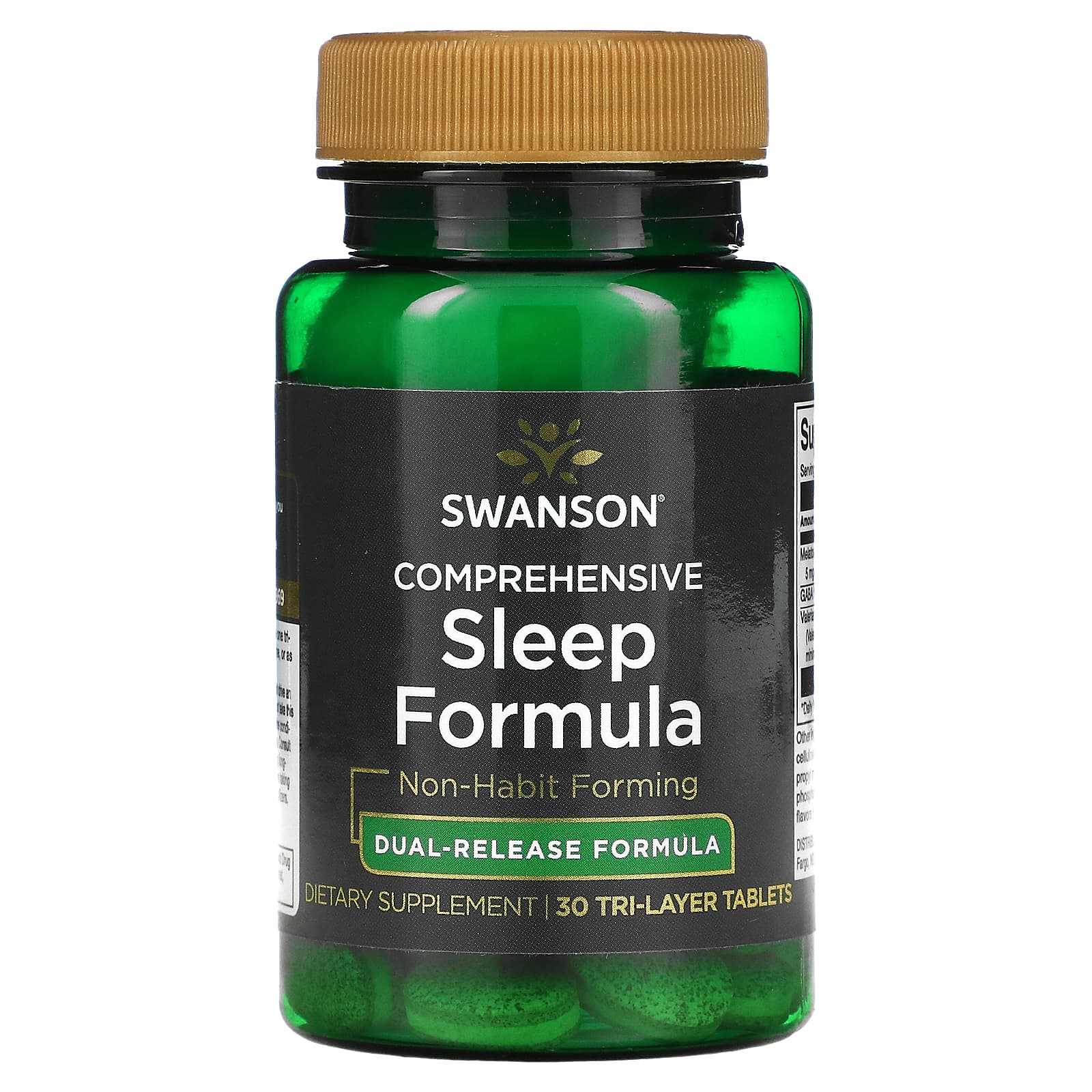 Комплексная формула для сна, 30 трехслойных таблеток Swanson