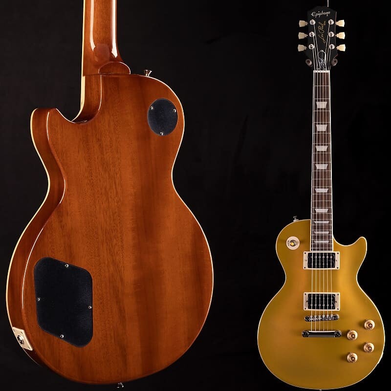 

Epiphone Slash "Victoria" Les Paul Standard Gold Top 004