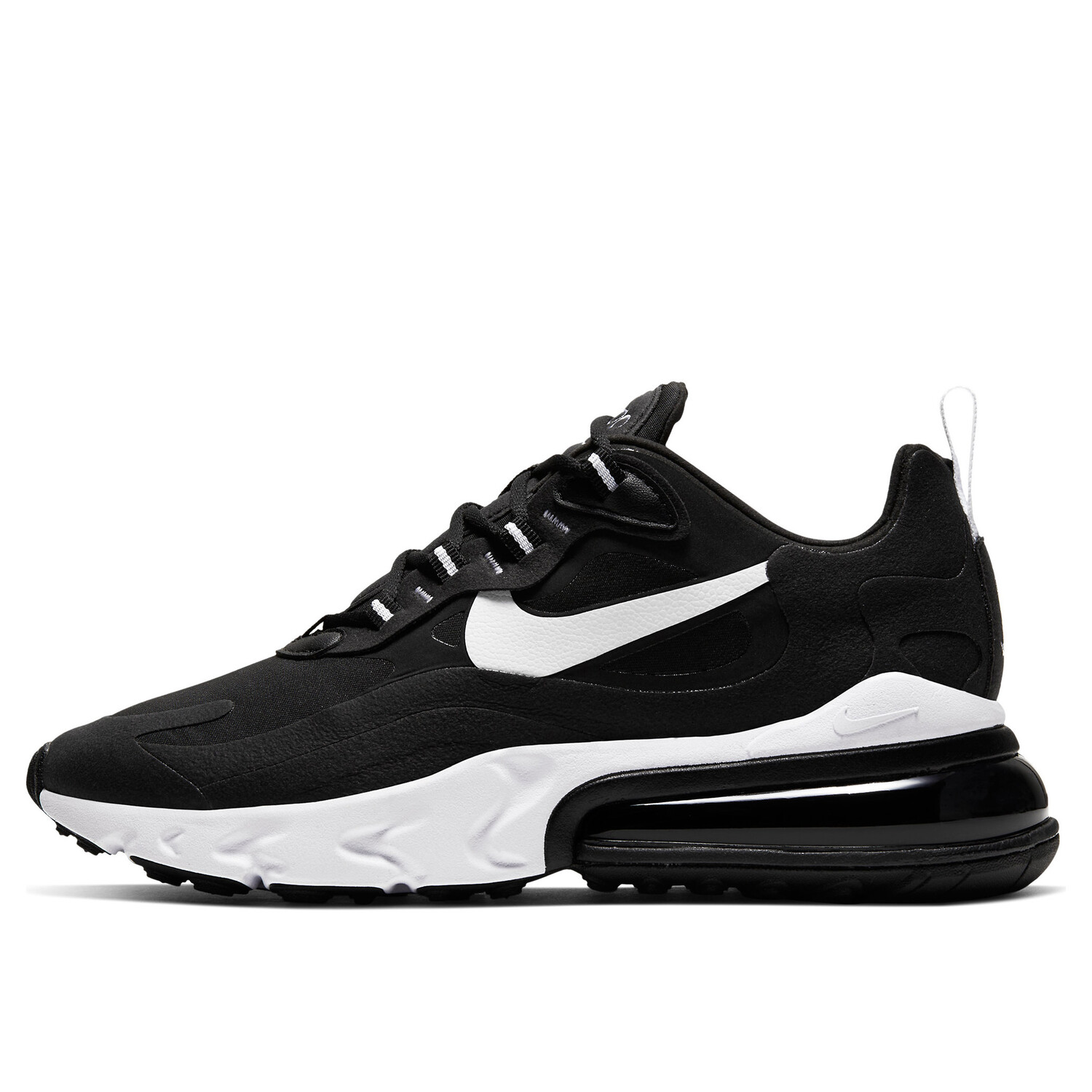 

Женские кроссовки Nike Air Max 270 React, черный/белый