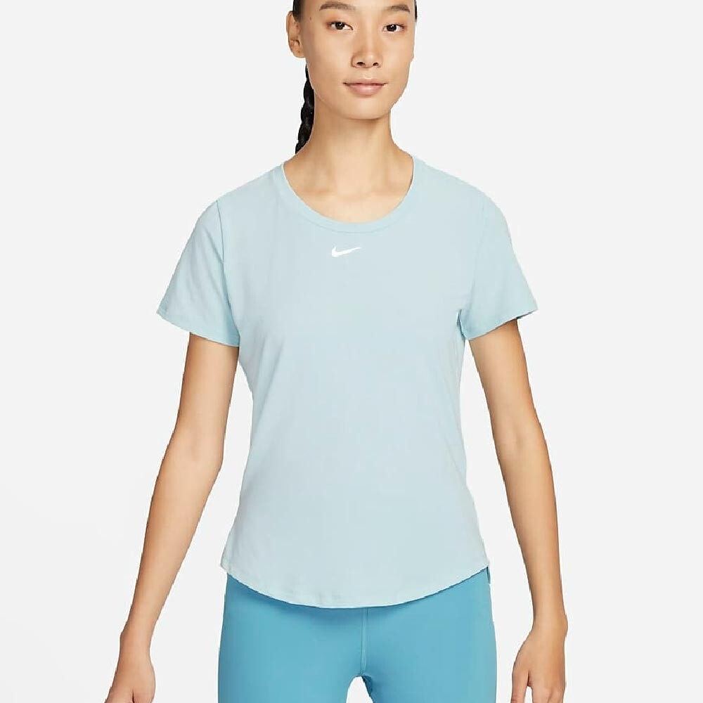 

Футболка Nike Dri-FIT One Luxe Women's Standard Fit, голубой, Синий
