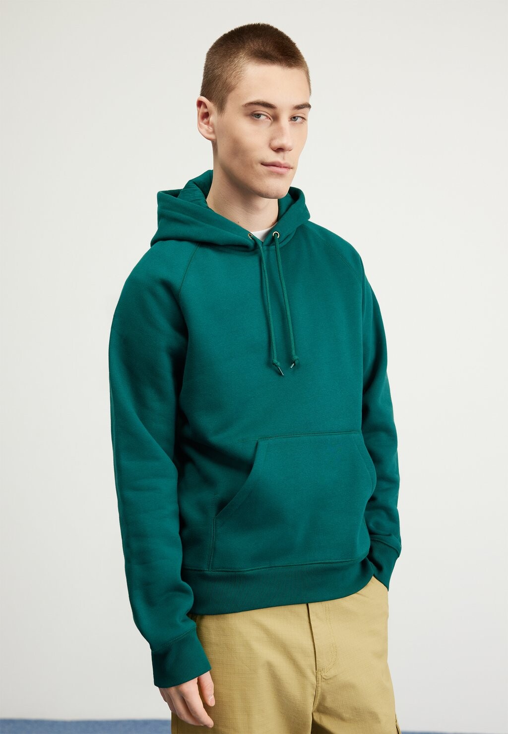 

Толстовка с капюшоном Hooded Chase Carhartt WIP, цвет chervil/gold