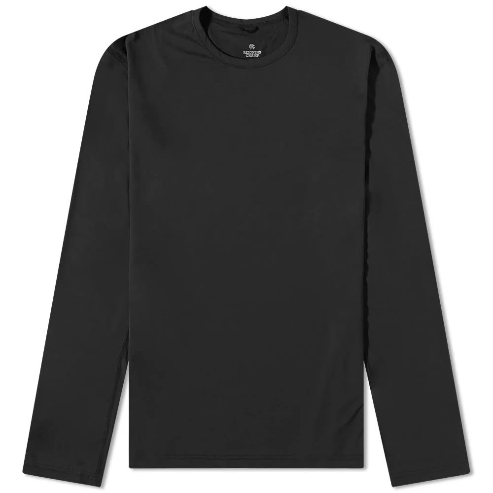 

Футболка Reigning Champ Long Sleeve Deltapeak Tee, Черный