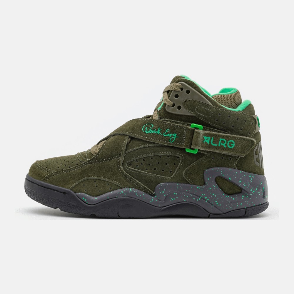 

Кроссовки Ewing Rogue, dark olive/black/kelly green
