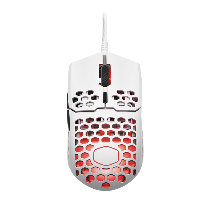 Проводная игровая мышь Cooler Master MM711, матовый белый мышь marvo g945 проводная с подсветкой rgb для пк