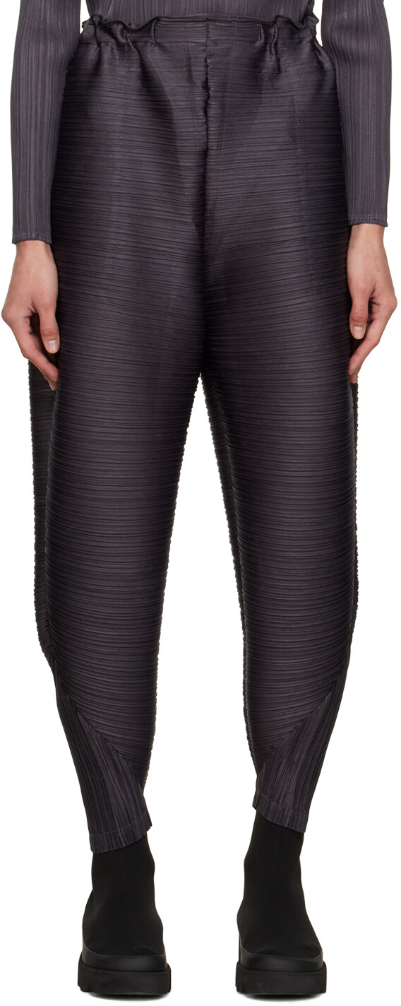 

Серые брюки Balmy Pleats Please Issey Miyake
