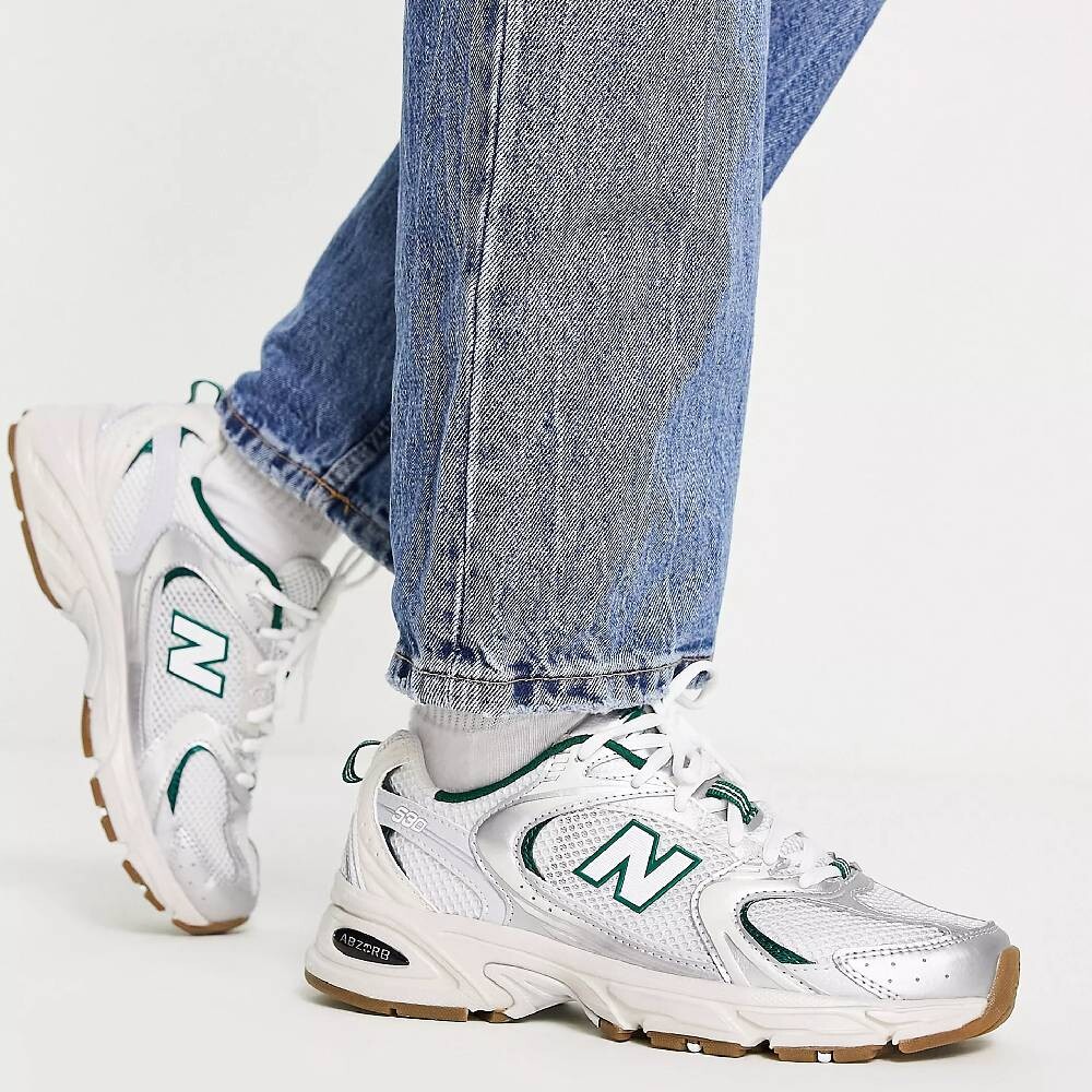 

Кроссовки New Balance 530, бело-зеленый