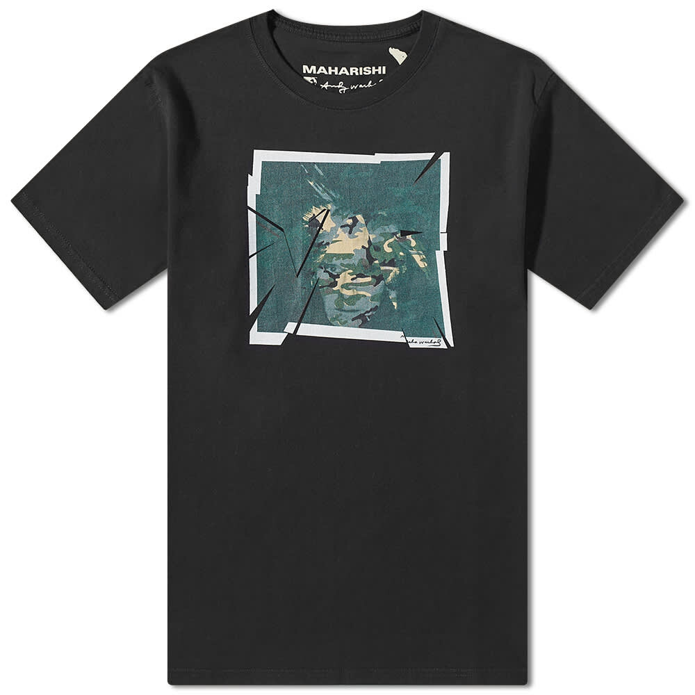 

Футболка Maharishi Cubist Warhol Fright Wig Tee, Черный