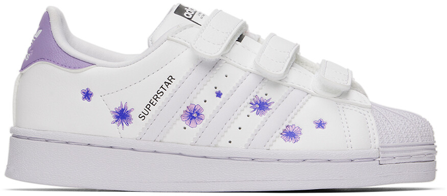 

Детские белые кроссовки Superstar Little Kids adidas Kids