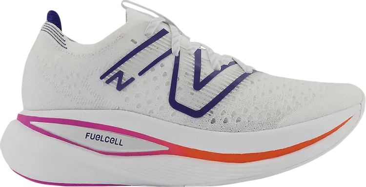 

Кроссовки New Balance Wmns FuelCell SuperComp Trainer Wide 'White Blue Magenta', белый