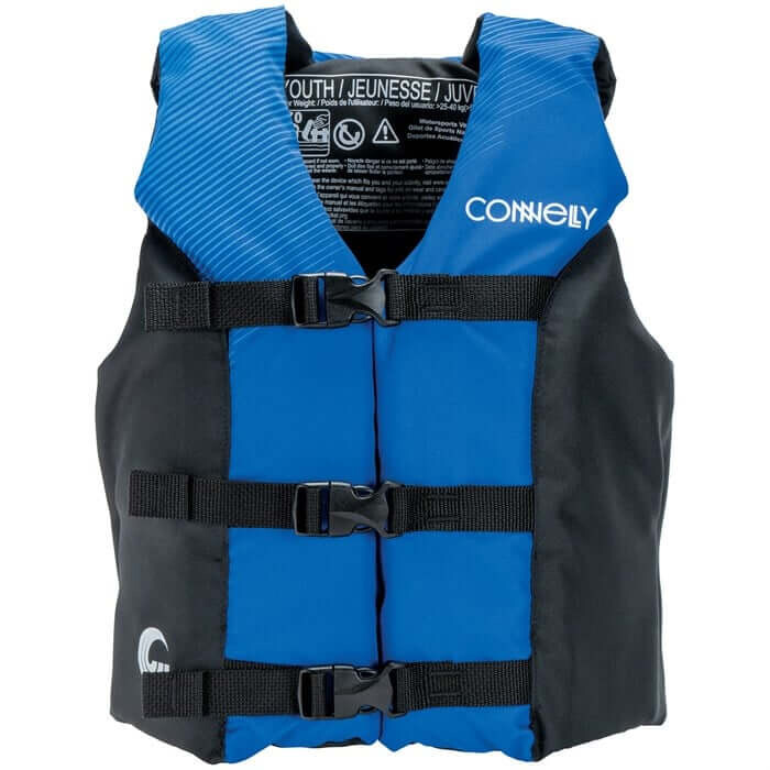 

Жилет детский для вейкбординга Connelly Youth Tunnel Nylon CGA Wakeboard Vest - Boys 2023, темно-синий