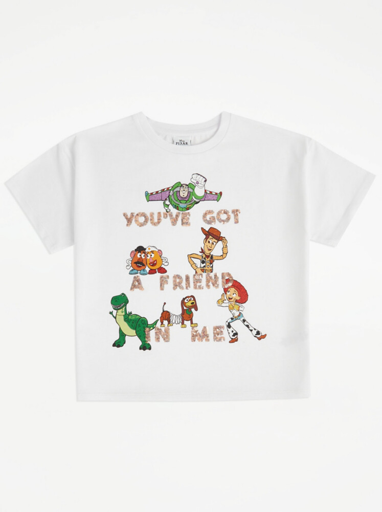 

Футболка с пайетками Disney Toy Story You’ve Got A Friend In Me George.