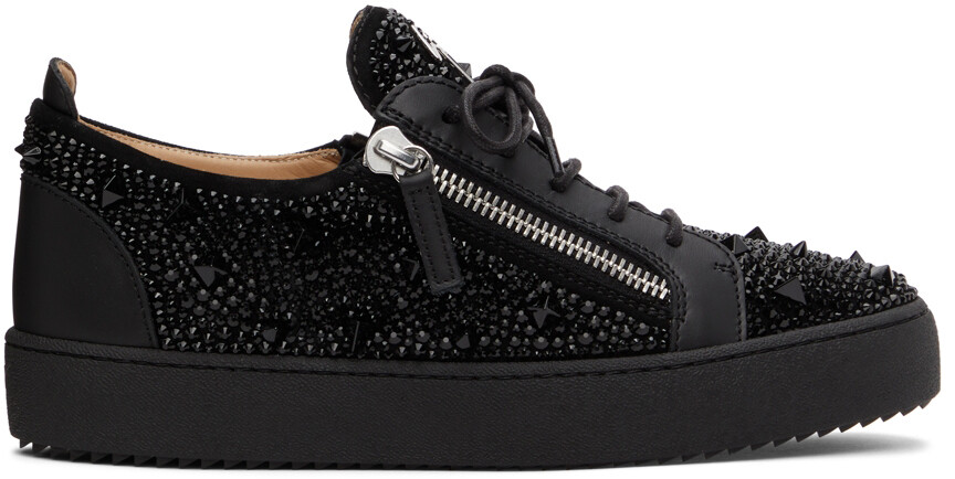 

Черные кроссовки Frankie Giuseppe Zanotti