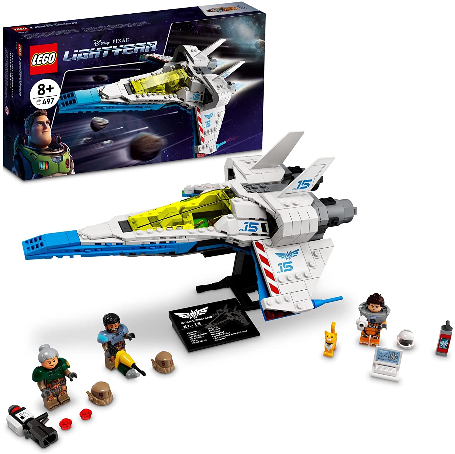 lego 76832 xl 15 spaceship Конструктор LEGO Disney Pixar Lightyear XL-15 Космический корабль 76832