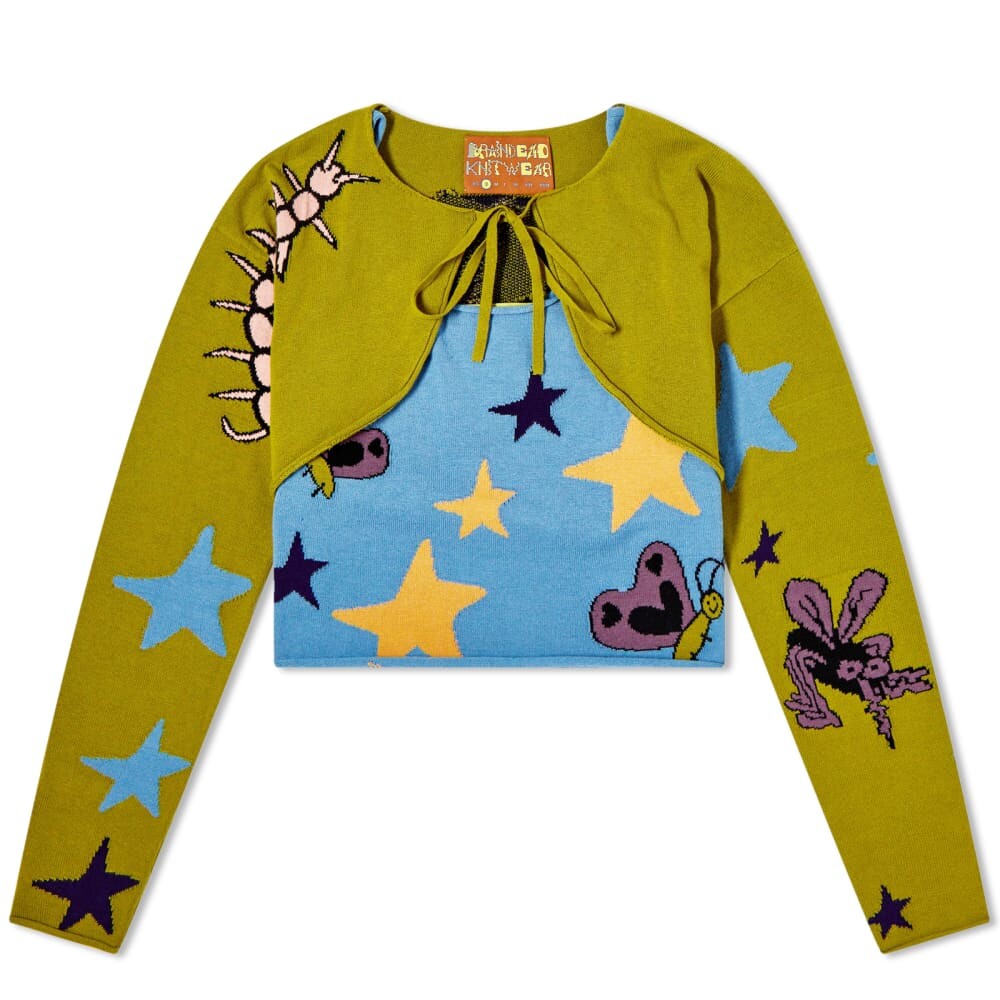 

Джемпер Brain Dead Buggin' Out Neppy Bolero Sleeve Cardigan