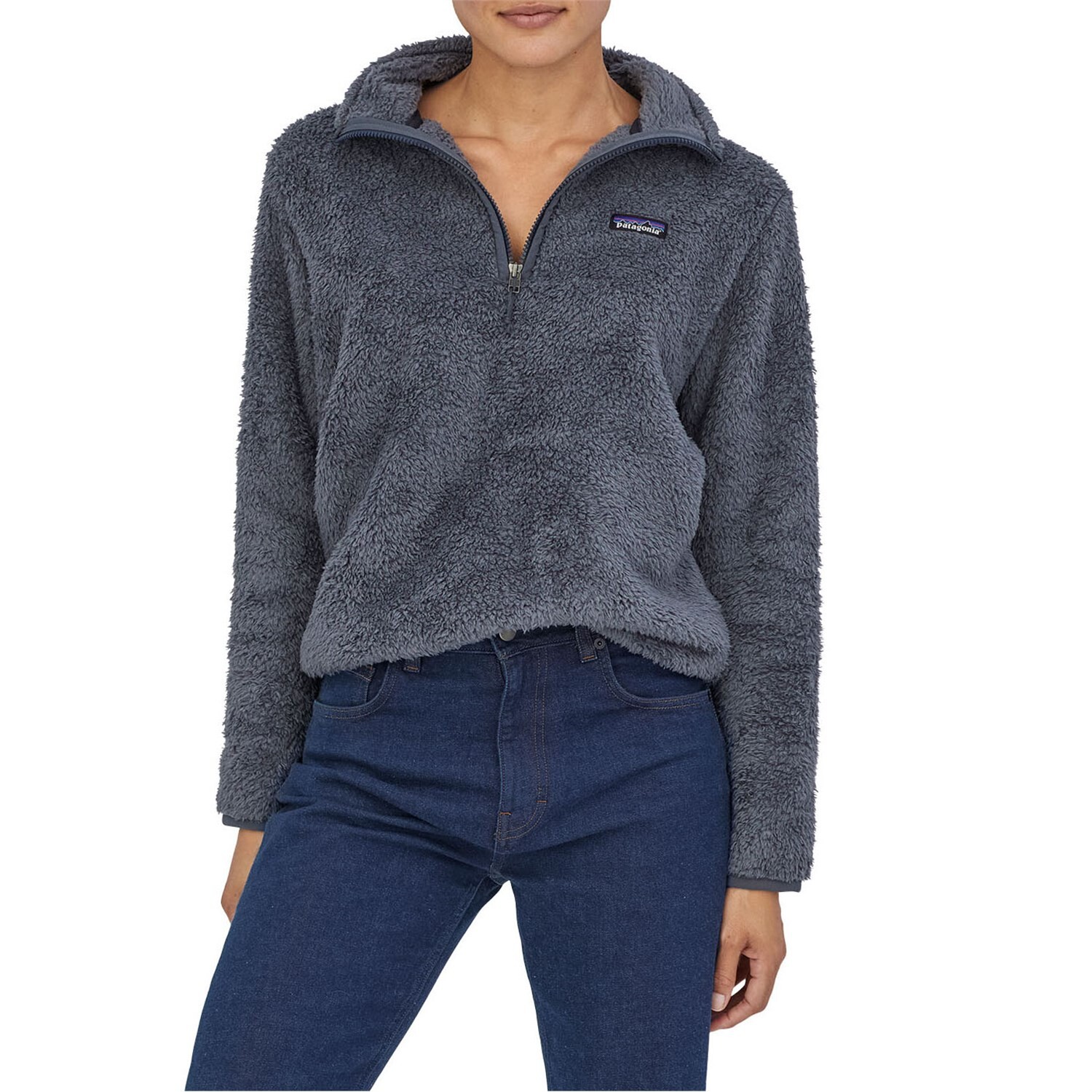 

Patagonia Los Gatos Флисовый свитер с молнией 1/4 - женские, синий