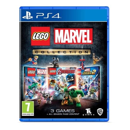 

Диск с игрой Lego Marvel Pegi German для Ps4