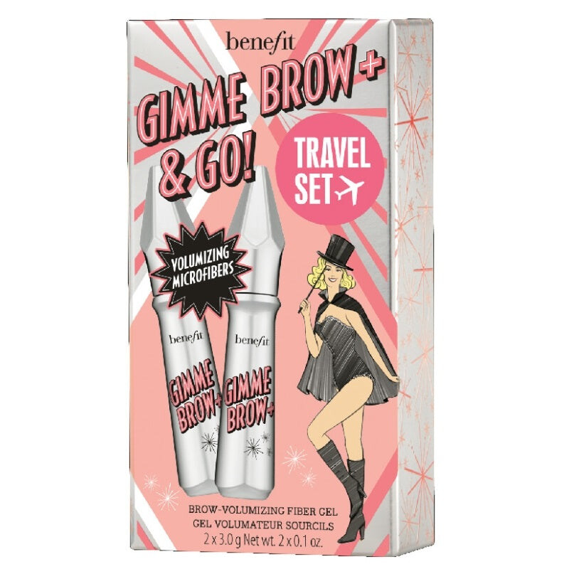 

Benefit Gimme Brow+ Gel Duo гель для объема 3 Нейтральный Светло-Коричневый 2x3г