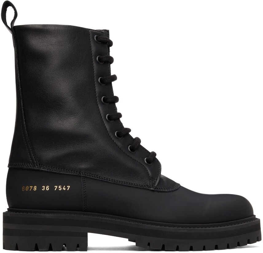 

Черные технические ботинки Common Projects