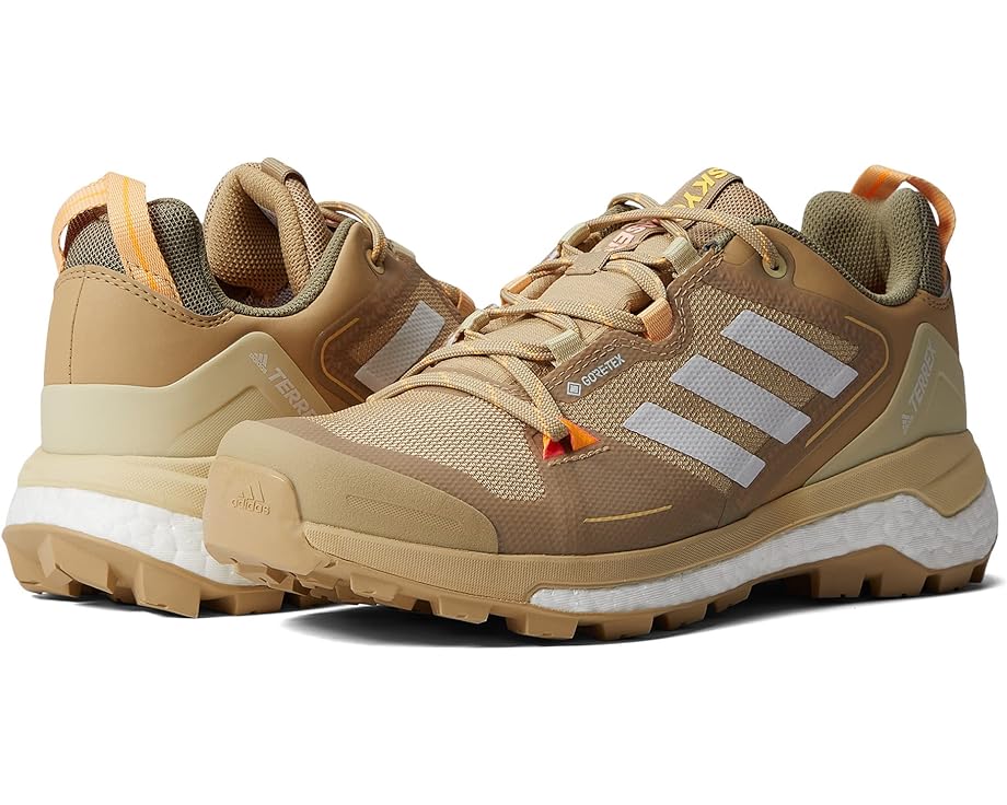 Походные ботинки Adidas Terrex Skychaser GORE-TEX 2.0, цвет Beige Tone/Crystal White/Pulse Amber vintage gold tone red blue crystal honey bee brooch gold tone micro pave clear crystal wing designer bee pin cute insect jewelry