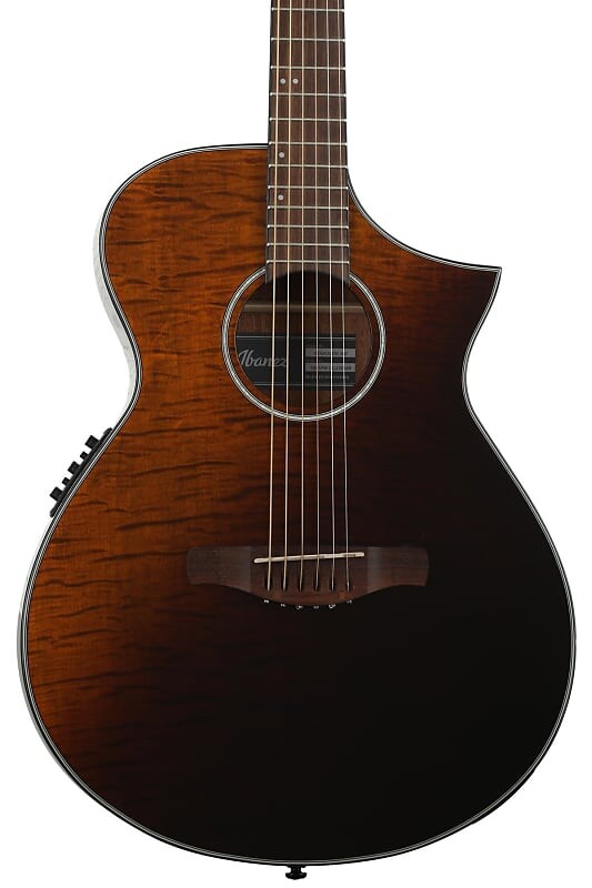 

Электроакустическая гитара Ibanez AEWC32FM - Amber Sunset Fade AEWC32FMASF