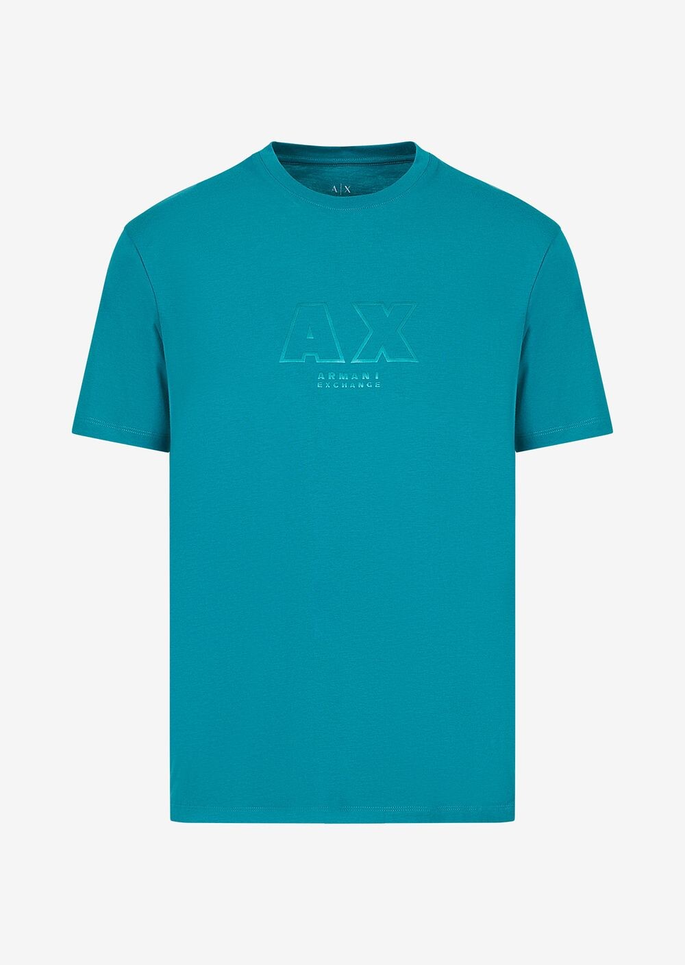 

Футболка стандартного кроя Armani Exchange, лазурный, Синий