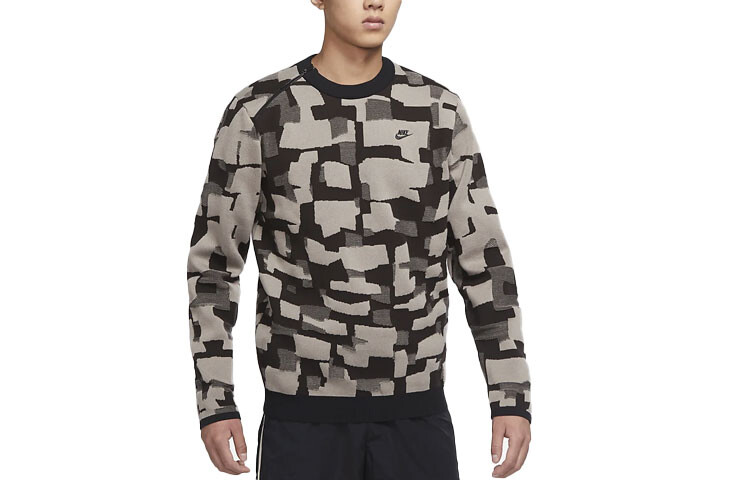 

Мужской свитер с круглым вырезом Nike Sportswear Tech Pack, серый