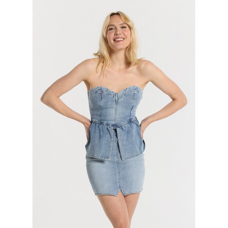 

Платье Lois Jeans 138268-44801-2610-915 Sleeveless Short, синий