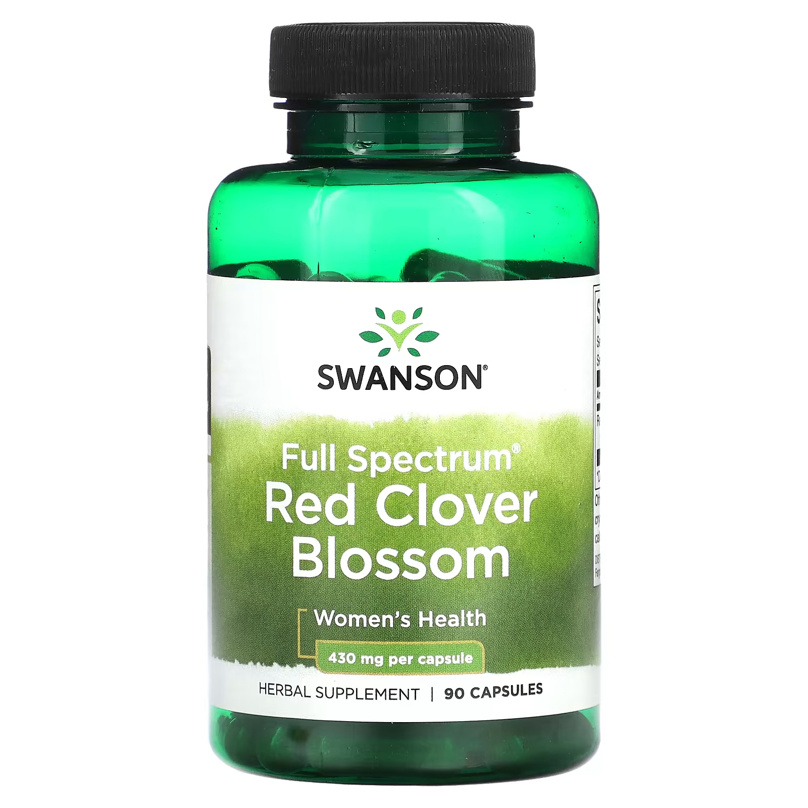 Спектр красного клевера Swanson 430 мг, 90 капсул swanson экстракт красного клевера 125 мг 60 капсул