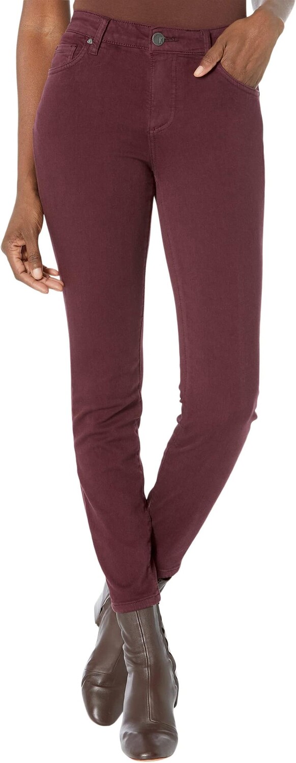 

Джинсы Connie Ankle Skinny Regular Hem in Plum KUT from the Kloth, цвет Plum