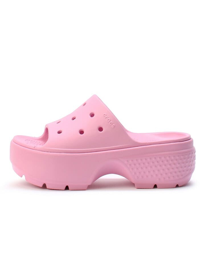 

Мюли Crocs Stomp, розовый