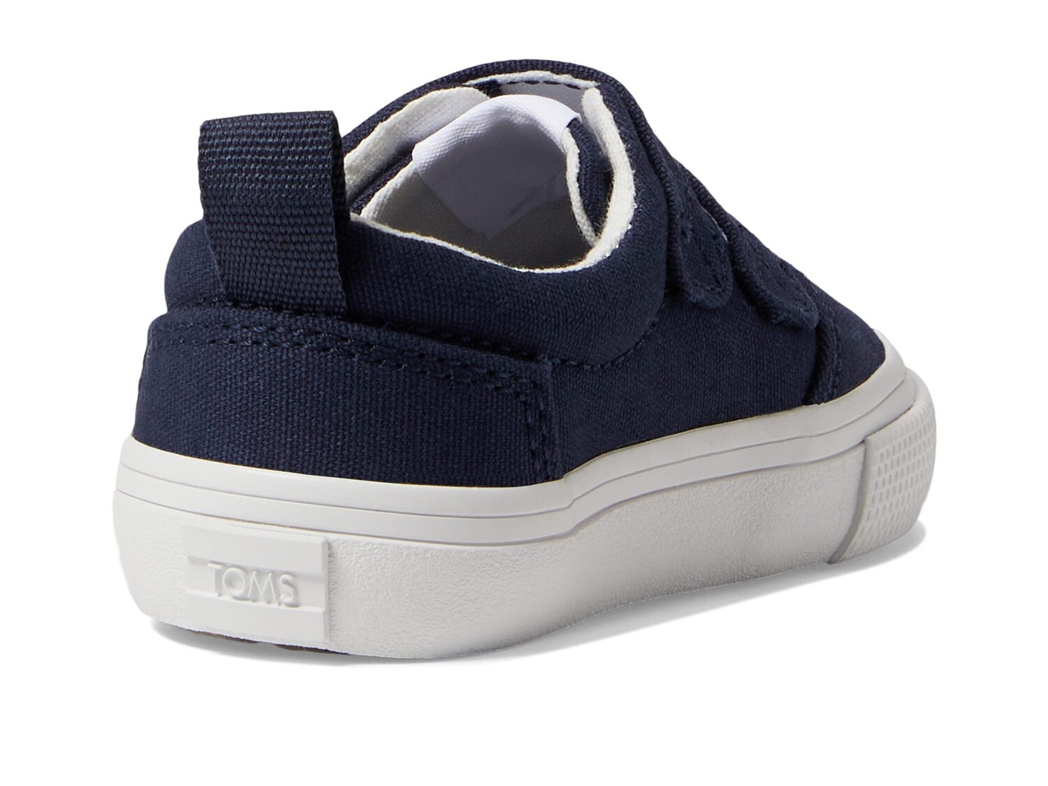 

Кроссовки TOMS Kids Tiny Alpargata Fenix Double Strap Canvas (Toddler/Little Kid), темно-синий