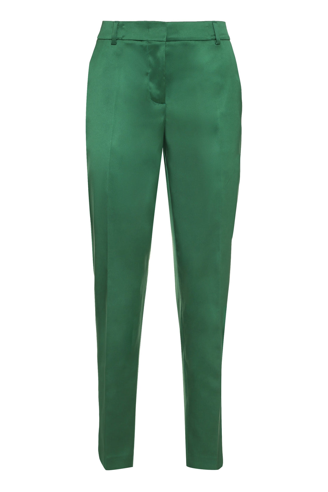Атласные брюки Boutique Moschino, зеленый